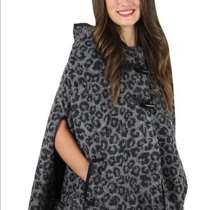 Jessica Simpson wool blend cape jacket